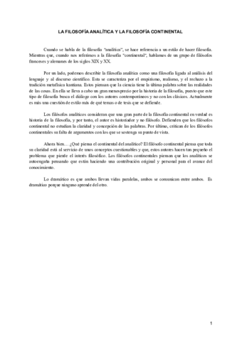 3.Analítica y continental