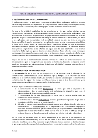 2. Microorganismos y contaminación 