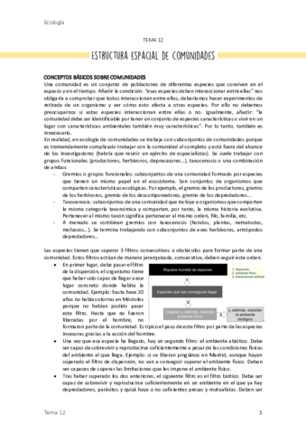 12. Estructura espacial de comunidades