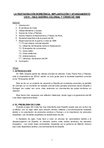 LA-RESTAURACION-BORBONICA-IMPLANTACION-Y-AFIANZAMIENTO-1874-1902-GUERRA-COLONIAL-Y-CRISIS-DE-1898.pdf