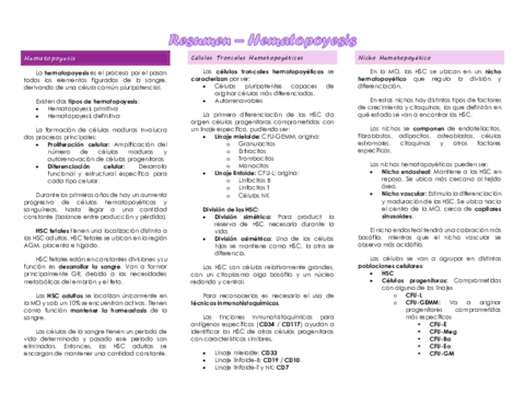 Resumen-Hematopoyesis.pdf