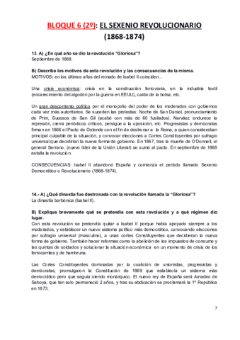 BLOQUE 6 (2)- Sexenio Revolucionario