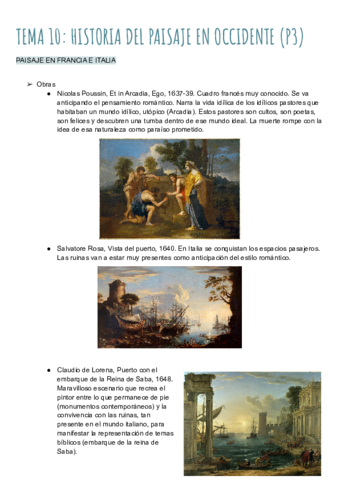 TEMA 10 (PARTE 3) - PAISAJE OCCIDENTAL