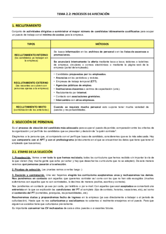 T2.2 PROCESOS DE AFECTACIÓN