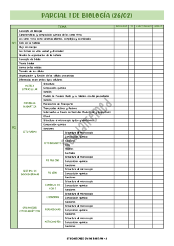 Organización parcial 1