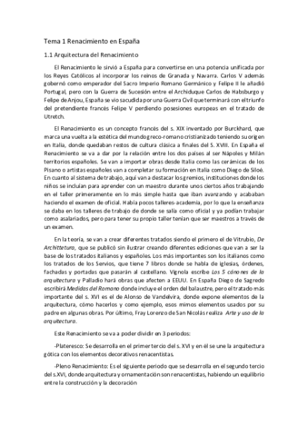 Tema 1 Arquitectura del Renacimiento en España.pdf