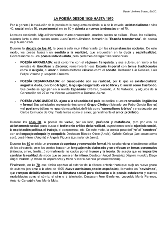 POESÍA (1939 - 1970)