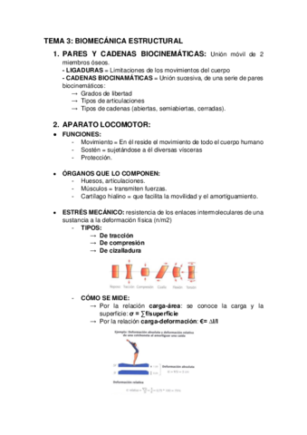 TEMA-3. BIOMECÁNICA ESTRUCTURAL