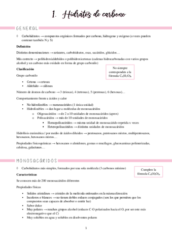 Bloque I compuestos naturales (1 y 2)