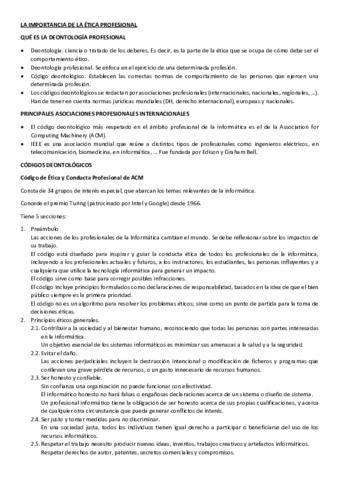 Tema 5. La importancia de la ética prof.