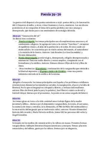 Poesía 39-70