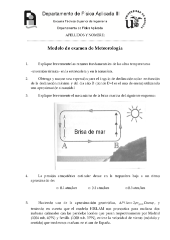 Modelo de examen de  Meteorologia.pdf