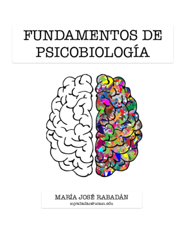 PSICOBIOLOGÍA
