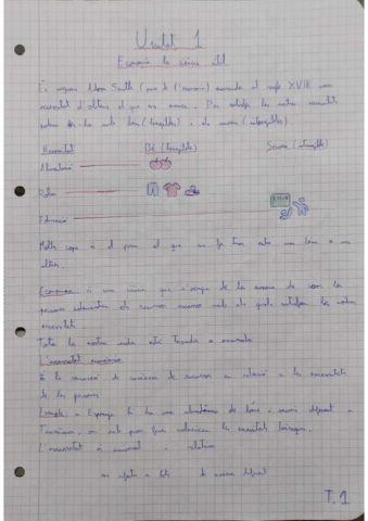 Apunts economia unitat 1
