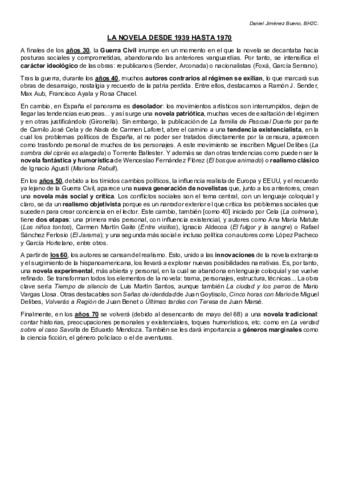 NOVELA (1939 - 1970)