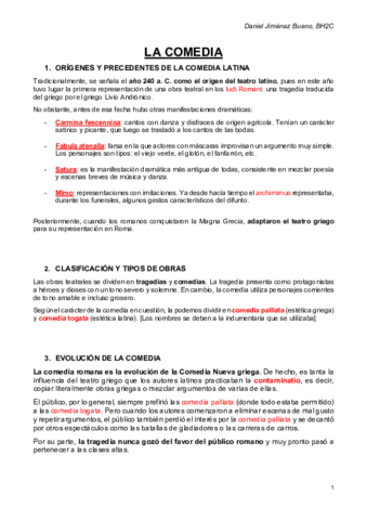 Comedia (latín)