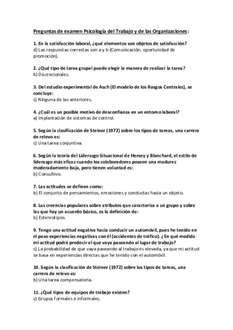Preguntas de examen Psicología del Trabajo y de las Organizaciones.pdf