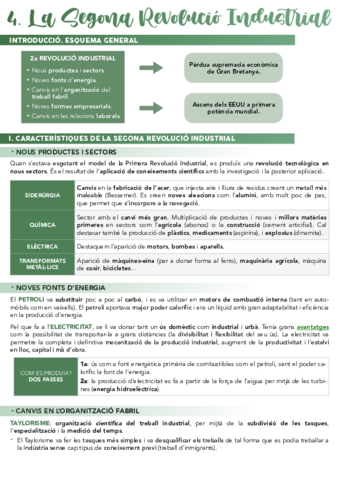 T4. Segunda Revolución Industrial