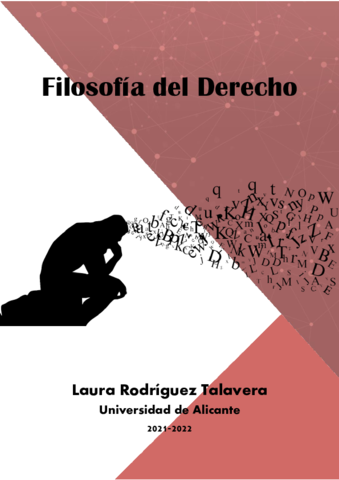 filosofía del derecho completo