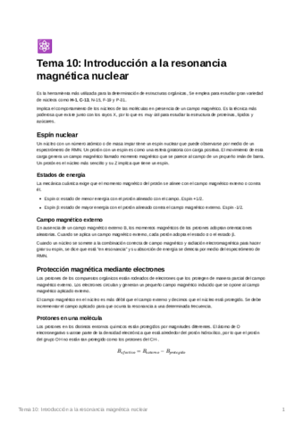 Tema10Introduccinalaresonanciamagnticanuclear.pdf