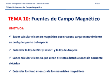 TEMA 10 Fuentes de Campo Magnético y Materiales Magnéticos.pdf