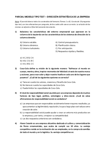 PARCIAL TIPO DIRECCIÓN ESTRATÉGICA DE LA EMPRESA (CON SOLUCIÓN).pdf