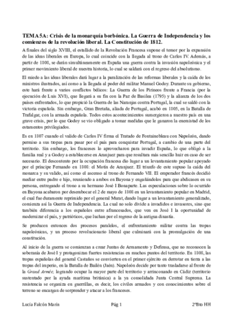 Desarrollo-Guerra de Independencia