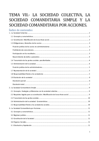 TEMA 7. LA SOCIEDAD COLECTIVA LA SOCIEDAD COMANDITARIA SIMPLE Y LA SOCIEDAD COMANDITARIA POR ACCIONES..pdf
