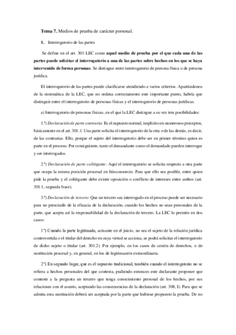 Tema 7. Medios de prueba de carácter personal.pdf