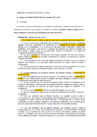 Tema 12. Procedimiento del juicio verbal.pdf