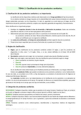 TEMA 2. Clasificación. 