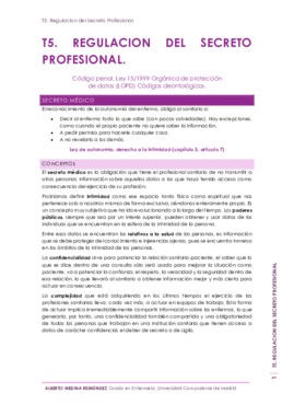 T5. Regulacion del Secreto Profesional.pdf