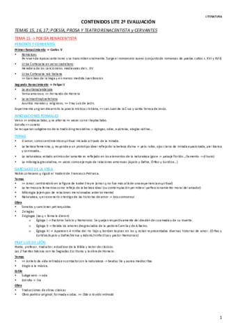 (2ª ev) Renacimiento