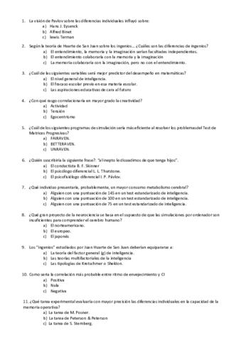 Recopilacion Preguntas Examen Colom Pdf