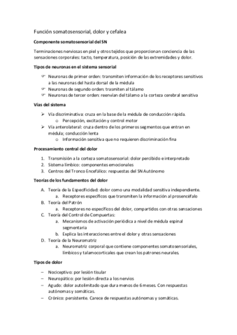 Función somatosensorial dolor y cefalea.pdf