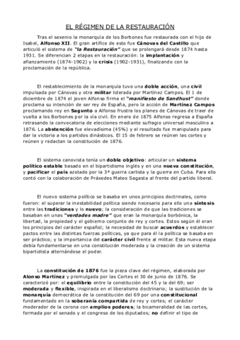 3. El Régimen de la Restauración.pdf
