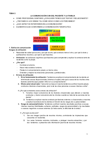 Tema 5. La comunicación