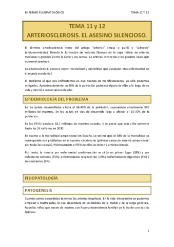TEMA 11-12. Arteriosclerosis. El Asesino Silencioso..pdf