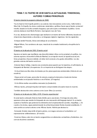 Tema 7. El teatro de 1939 hasta la actualidad.pdf