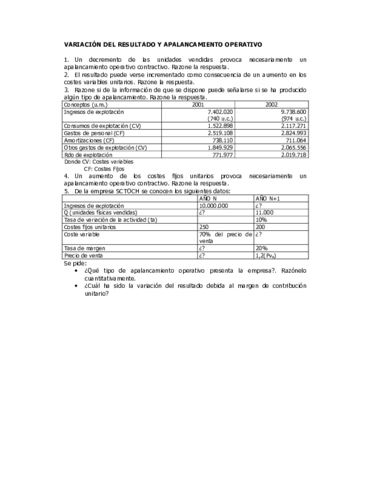 Ejercicio Autoevaluación