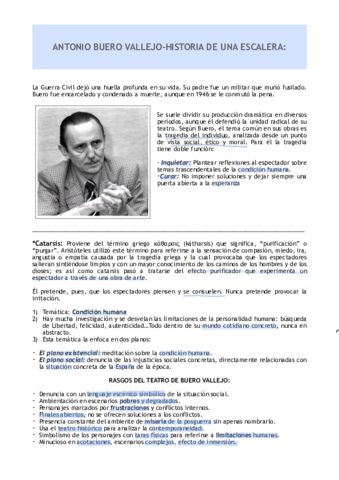 Historia de una escalera- Buero Vallejo