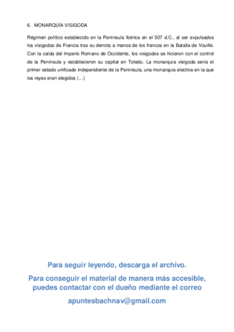 6. Monarquía visigoda