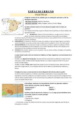 TEMA DEL ESPACIO URBANO