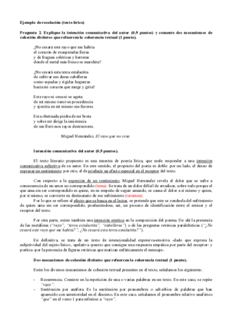 Texto lírico