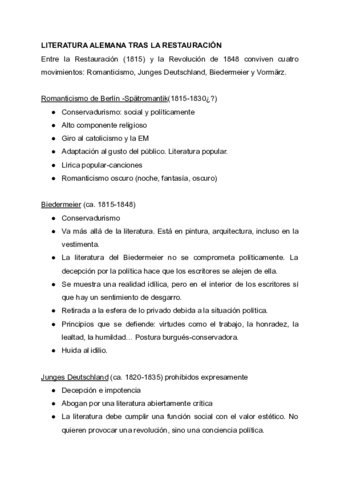 Literatura y Cultura 2 Alemán (Parte 2)