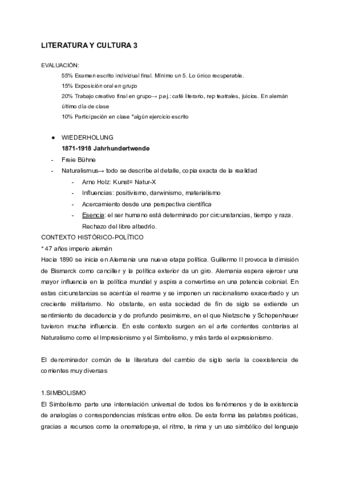 Literatura y Cultura 3 (Parte 1)