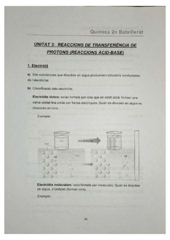Unitat 3. Reaccions àcid-base