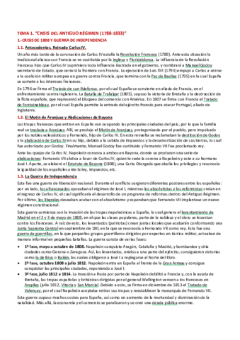Historia. Antiguo Régimen (s.XIX))