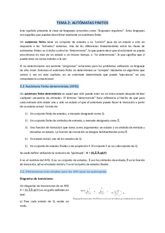 2. Autómatas finitos