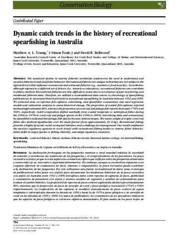 DynamiccatchtrendsthehistoryofrecreationalspearfishinginAustralia.pdf